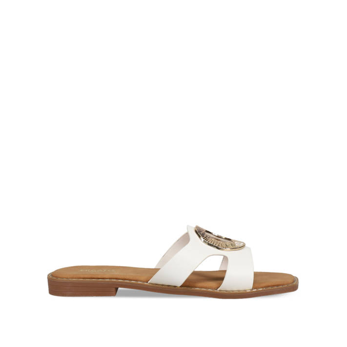 White sandal