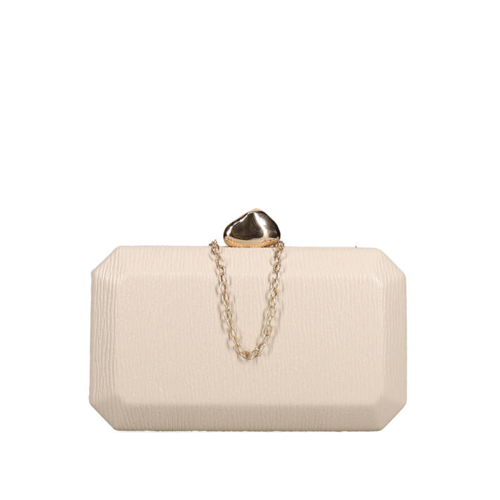Μπεζ clutch τσαντάκι