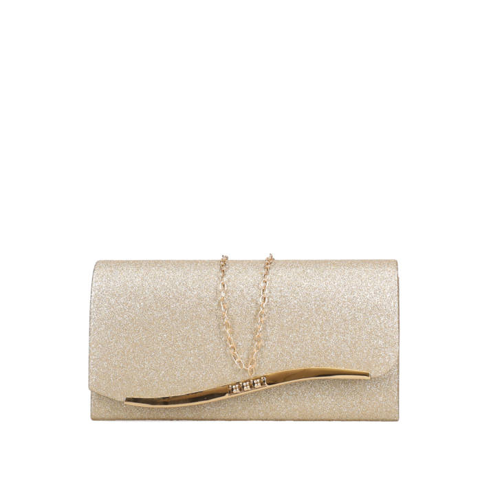 Gold envelope bag