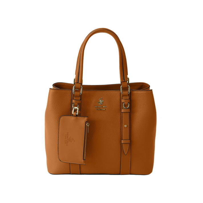 Tan shoulder bag