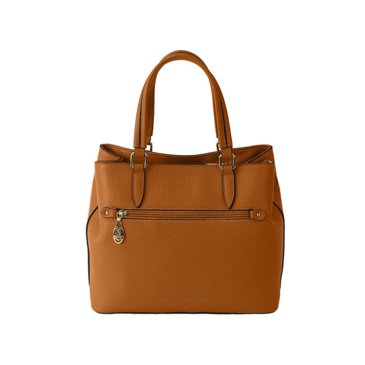 Tan shoulder bag