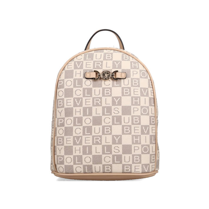 Beige backpack