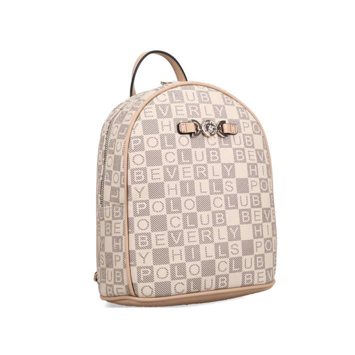 Beige backpack