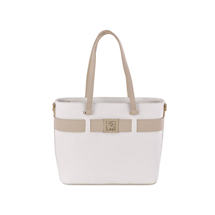 Ecru shoulder bag