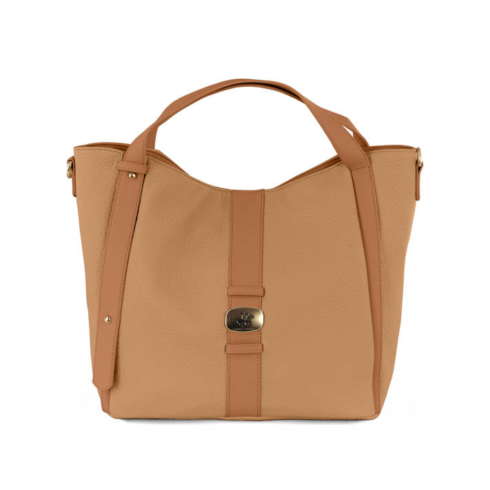 Camel shoulder bag