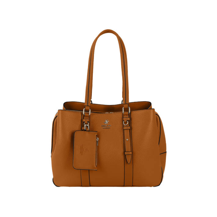 Tan shoulder bag