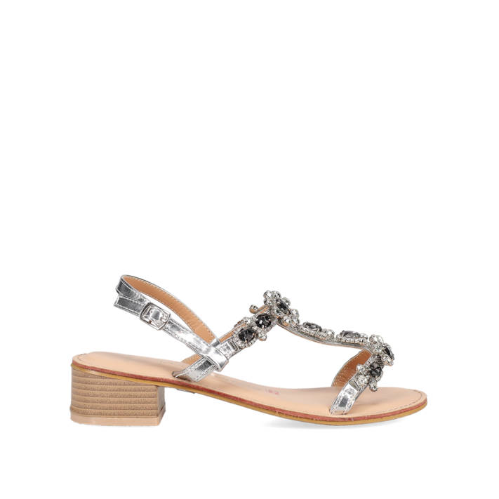 Silver sandal