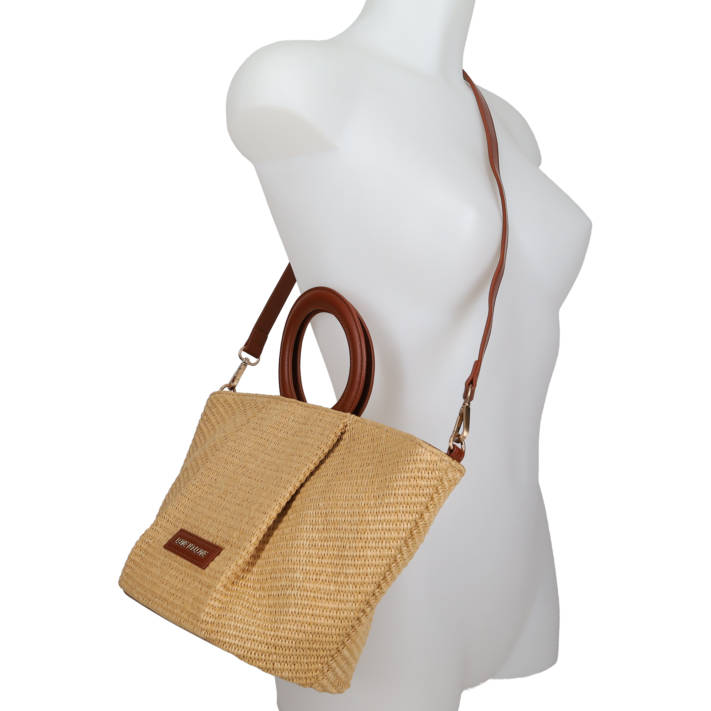 Brown handbag