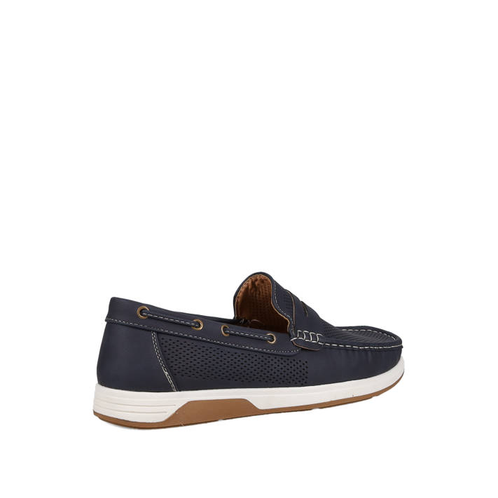 Μπλε σκούρο ανδρικό loafer