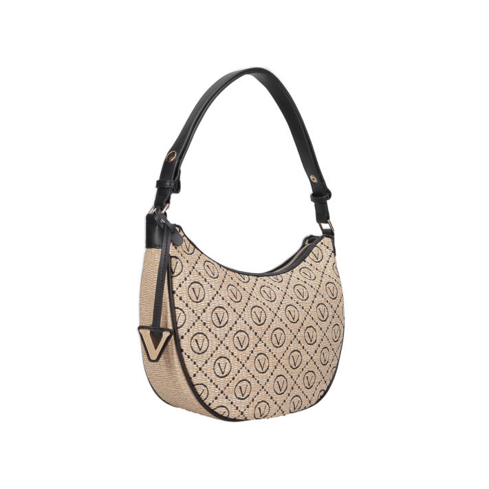 Beige shoulder bag