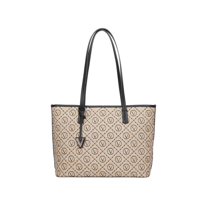 Beige shoulder bag