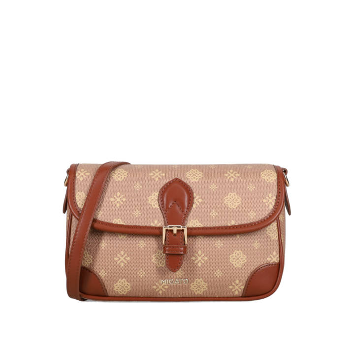 Brown shoulder bag