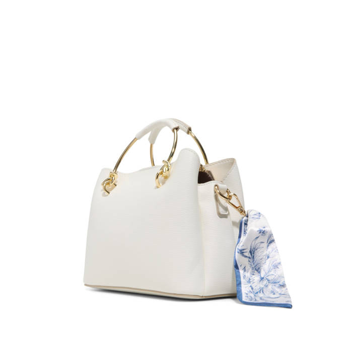 White handbag CALANTHE