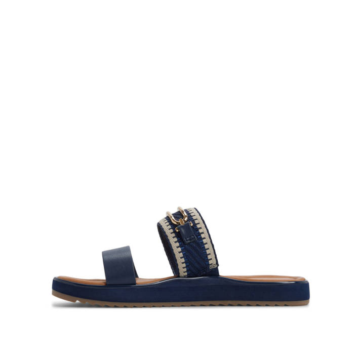 Blue footbed sandal LAGOON