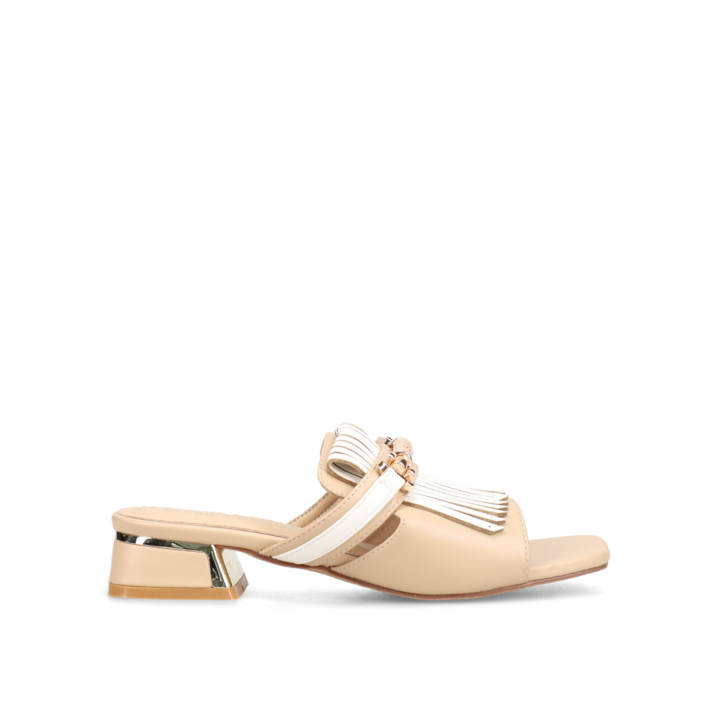 Μπεζ mule