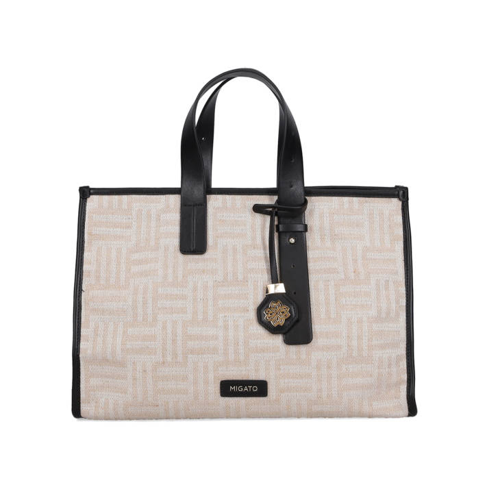 Beige handbag