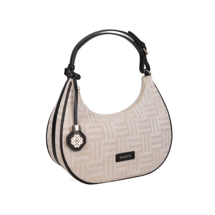 Beige handbag