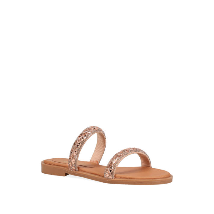Rose gold sandal