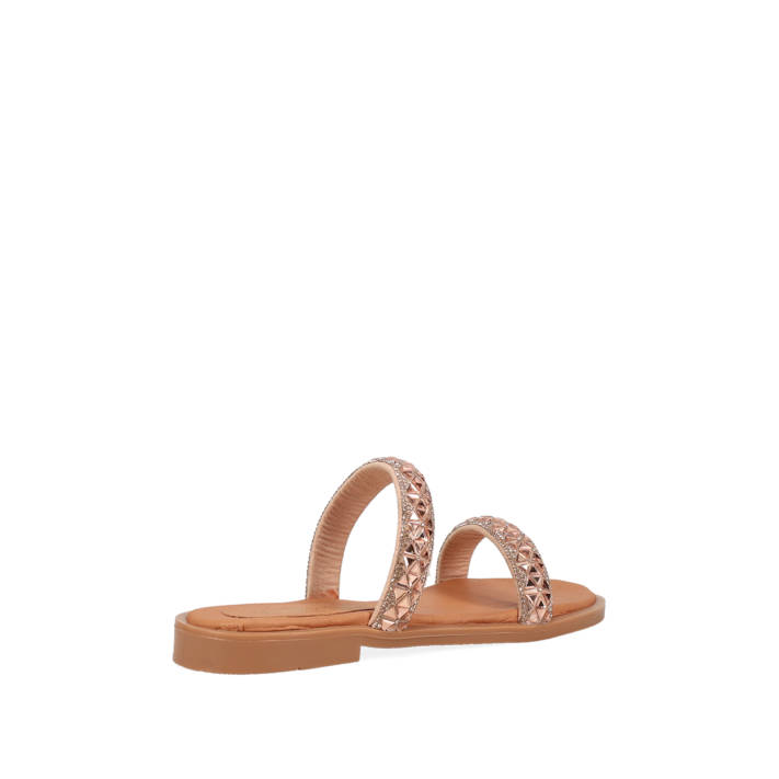 Rose gold sandal