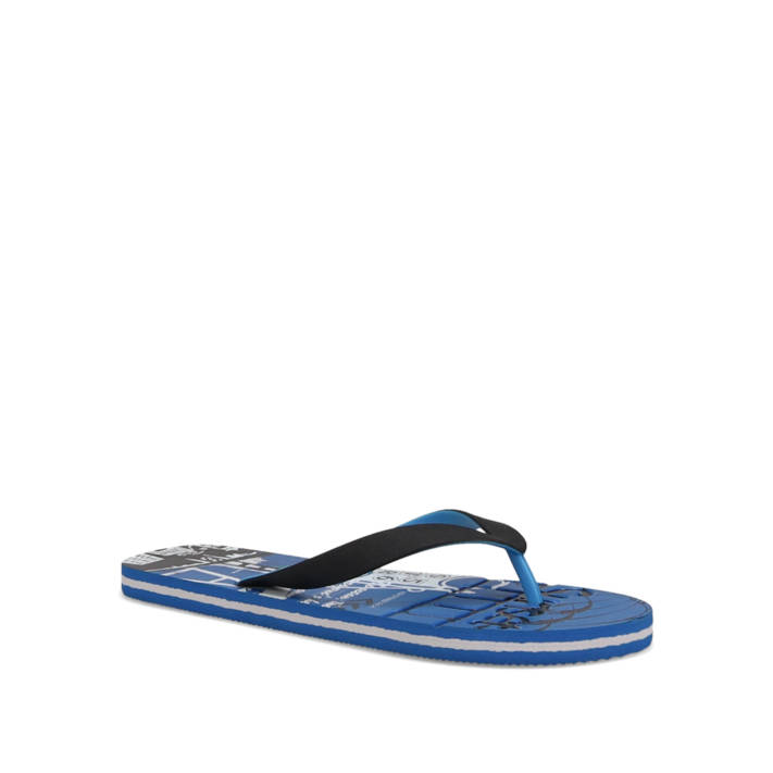 Men''s blue flip flop beach sandal