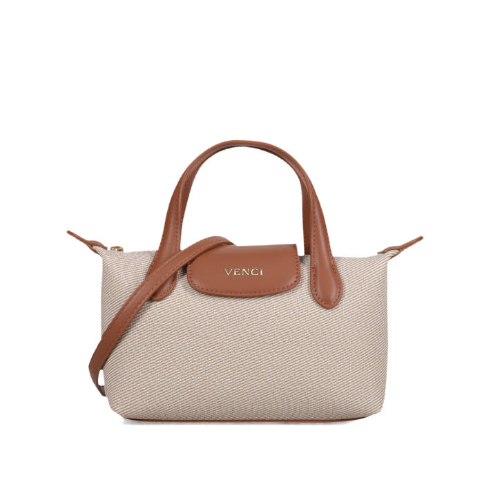 Beige handbag