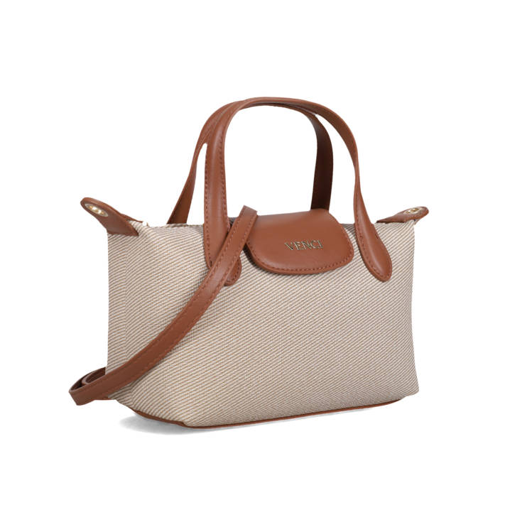 Beige handbag