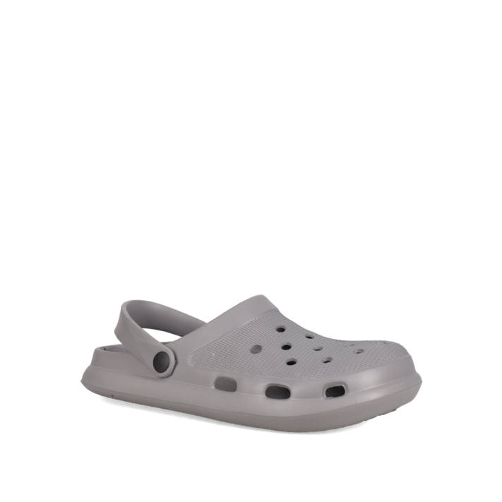 Men''s grey clog sandal