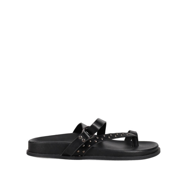 Μαύρο footbed σανδάλι