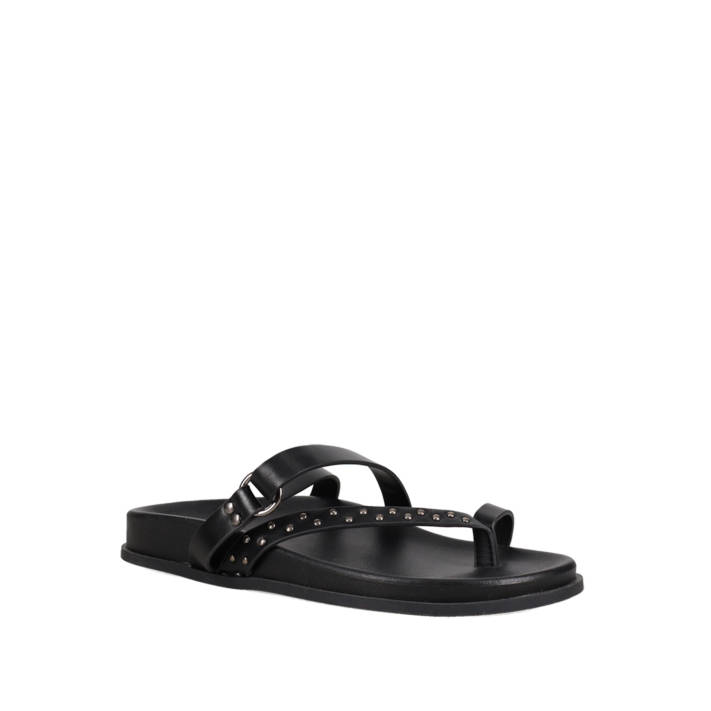 Μαύρο footbed σανδάλι