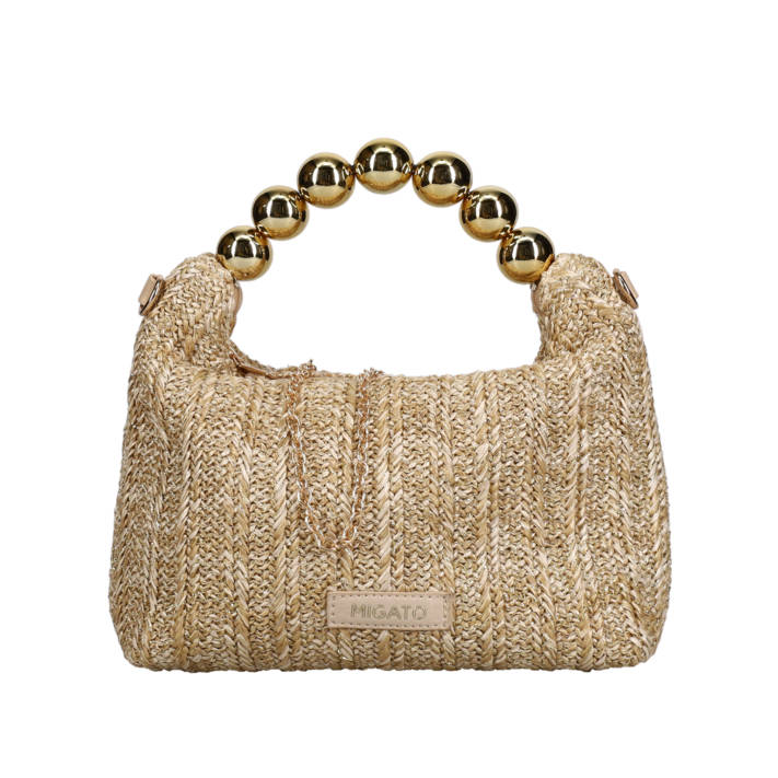 Beige handbag