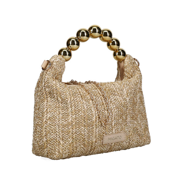 Beige handbag