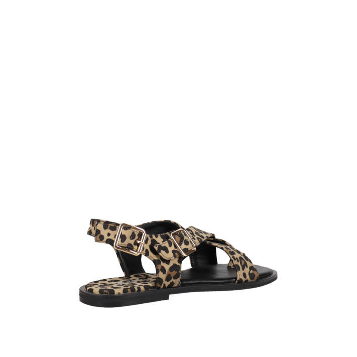 Animal print σανδάλι