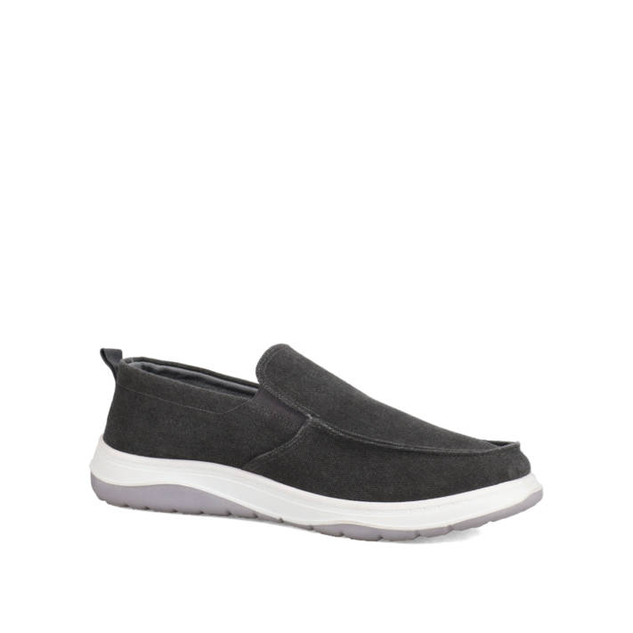 Men''s grey boat shoe