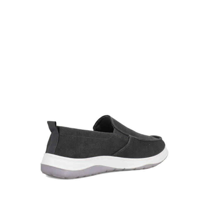 Mens grey boat shoe