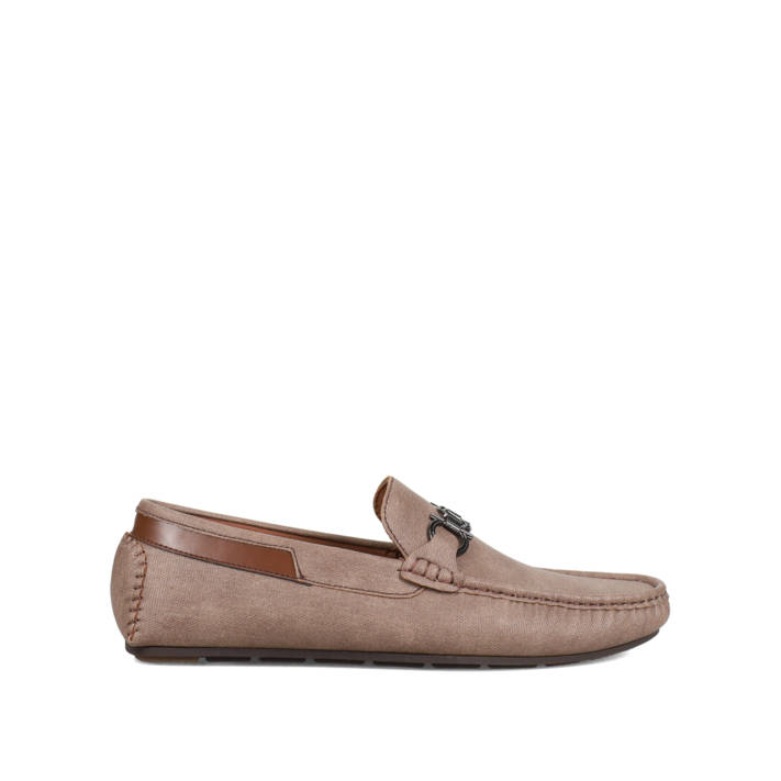 Men''s taupe mocassin