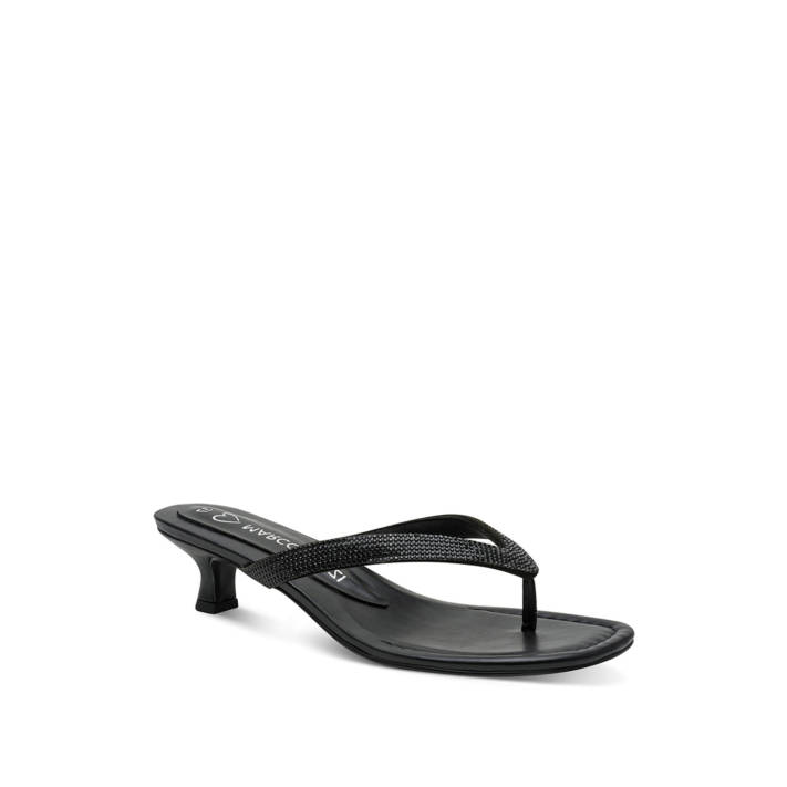 Μαύρο mule σανδάλι