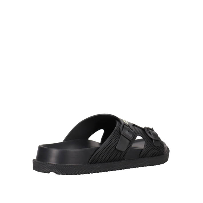 Μαύρη ανδρική footbed σαγιονάρα
