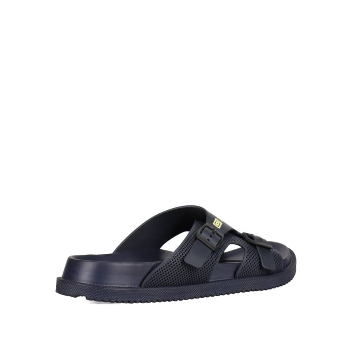 Μπλε ανδρική footbed σαγιονάρα