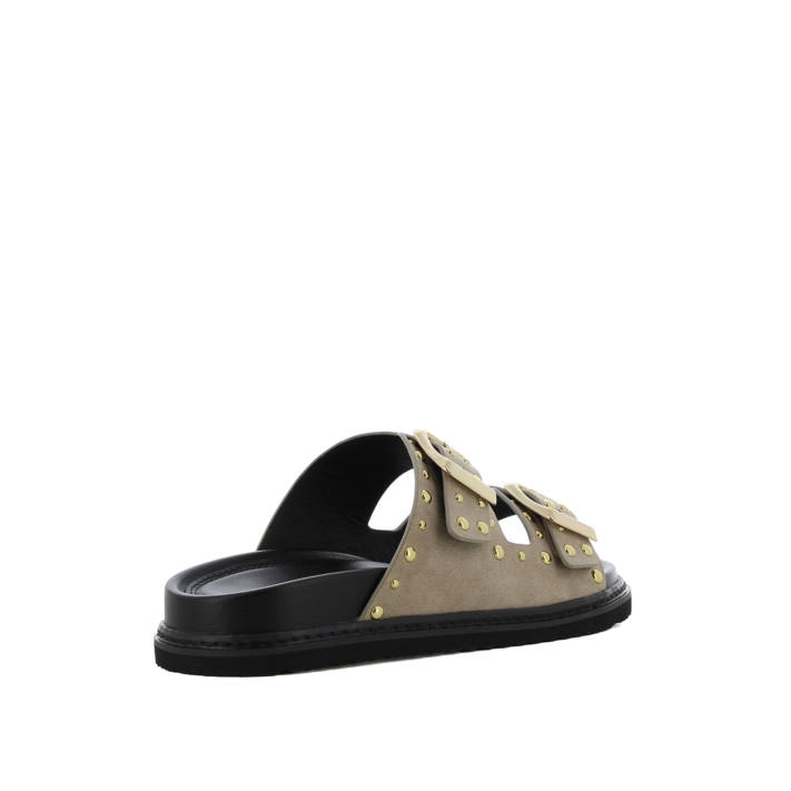 Μαύρο footbed σανδάλι