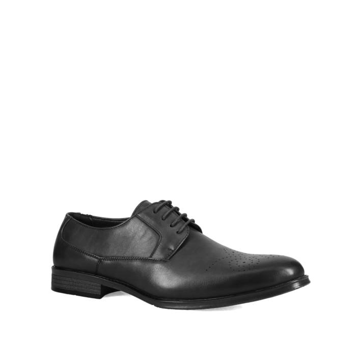 Men''s black derby shoe