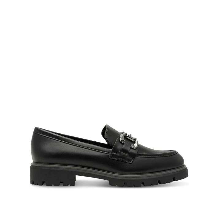 Black loafer