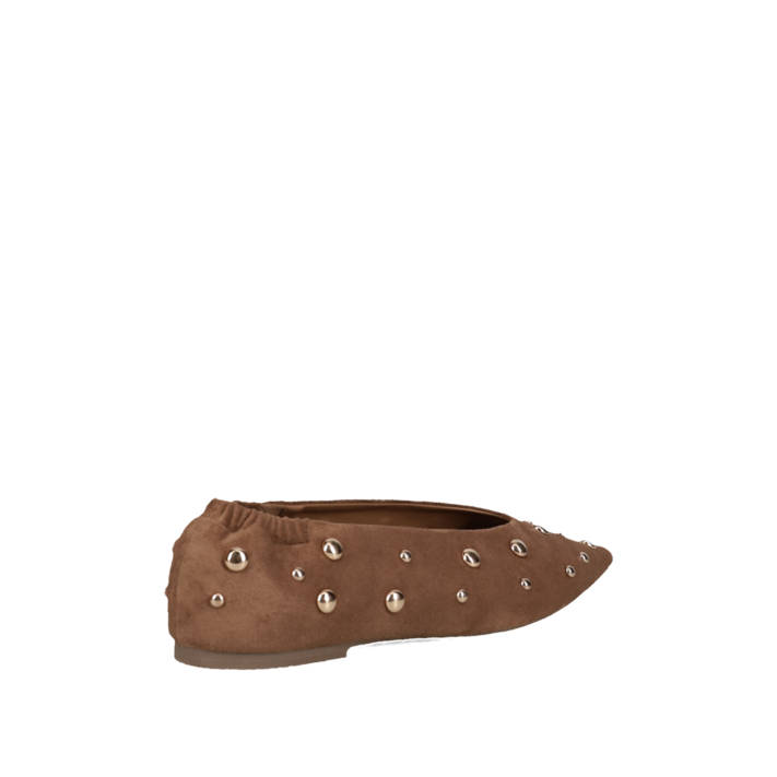Camel ballet flat