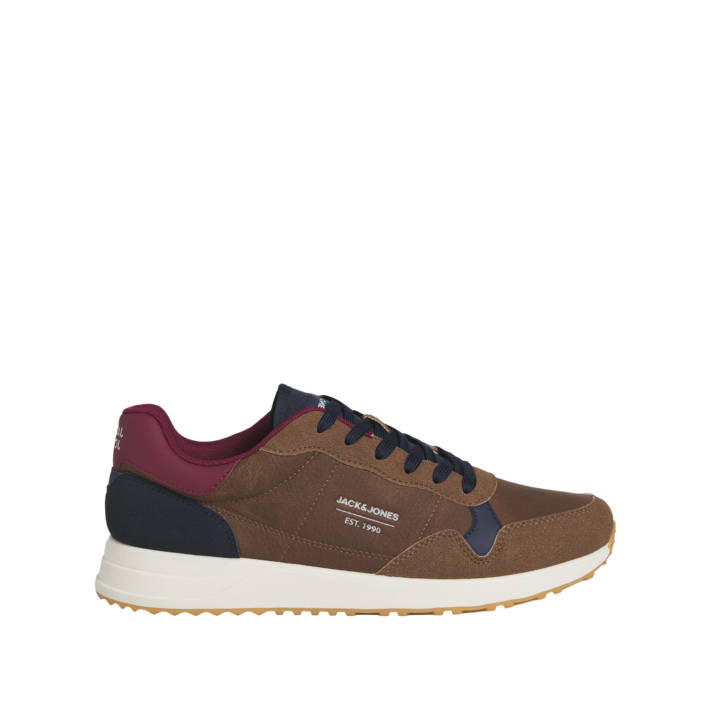Καφέ σουέντ ανδρικό sneaker