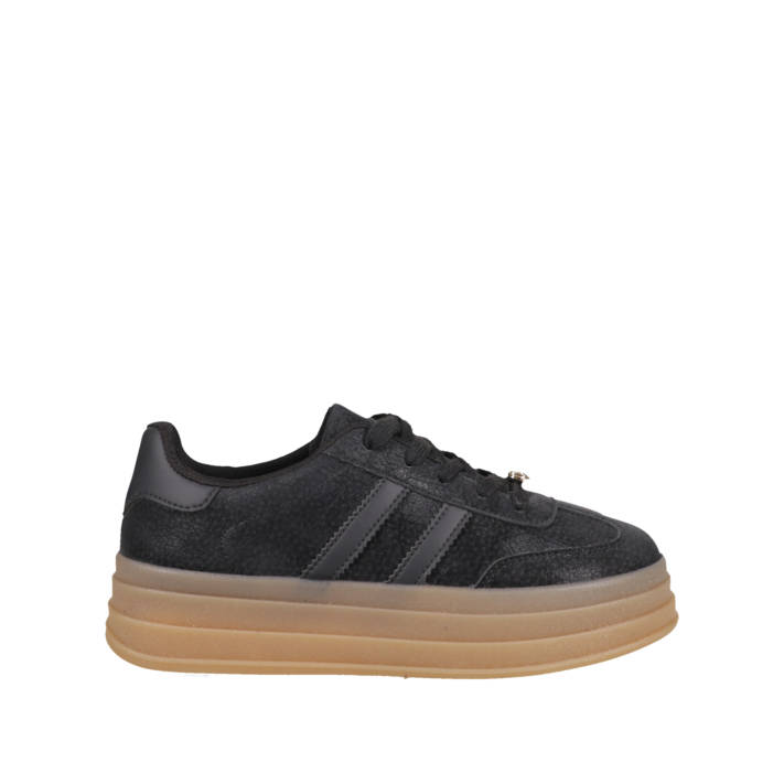 Μαύρο δίπατο sneaker