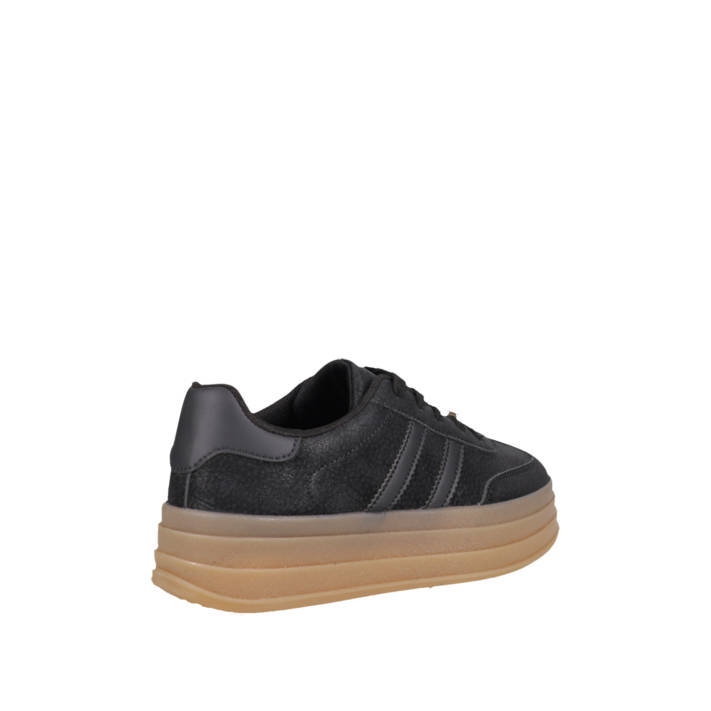 Μαύρο δίπατο sneaker