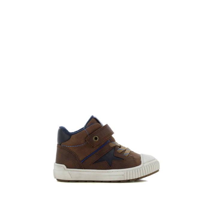 Καφέ παιδικό sneaker
