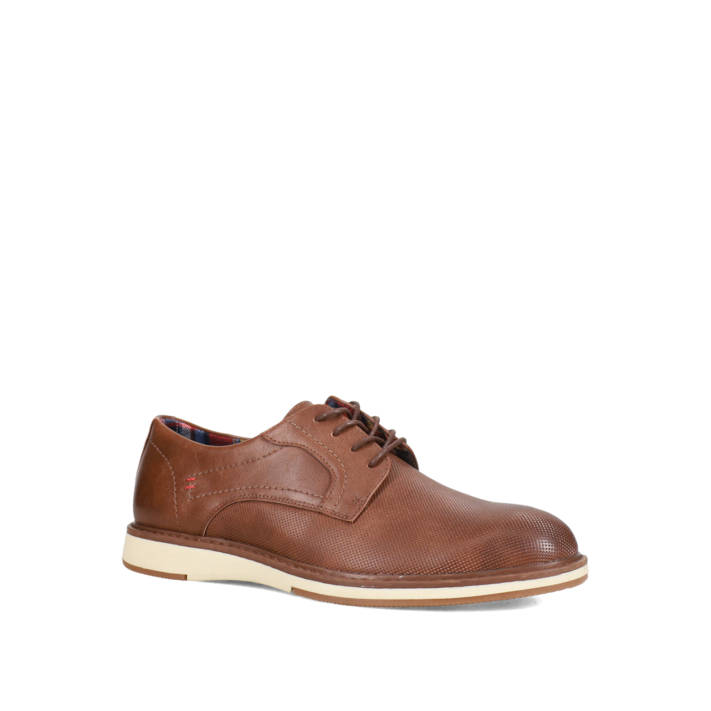 Men''s tan Oxford shoe