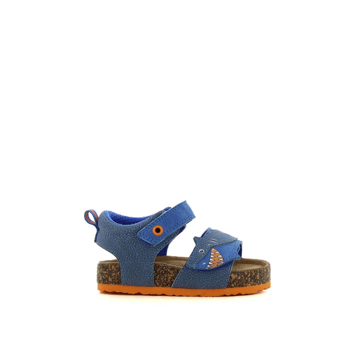 Kids'' blue footbed sandal