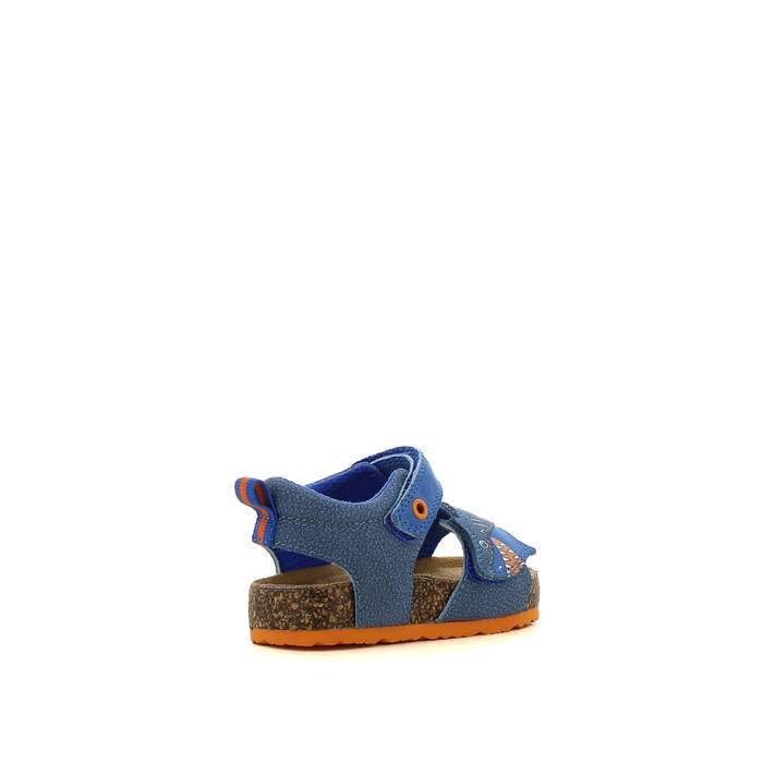Kids blue footbed sandal