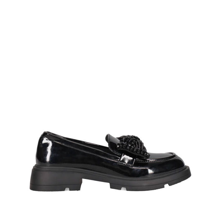 Μαύρο loafer λουστρίνι